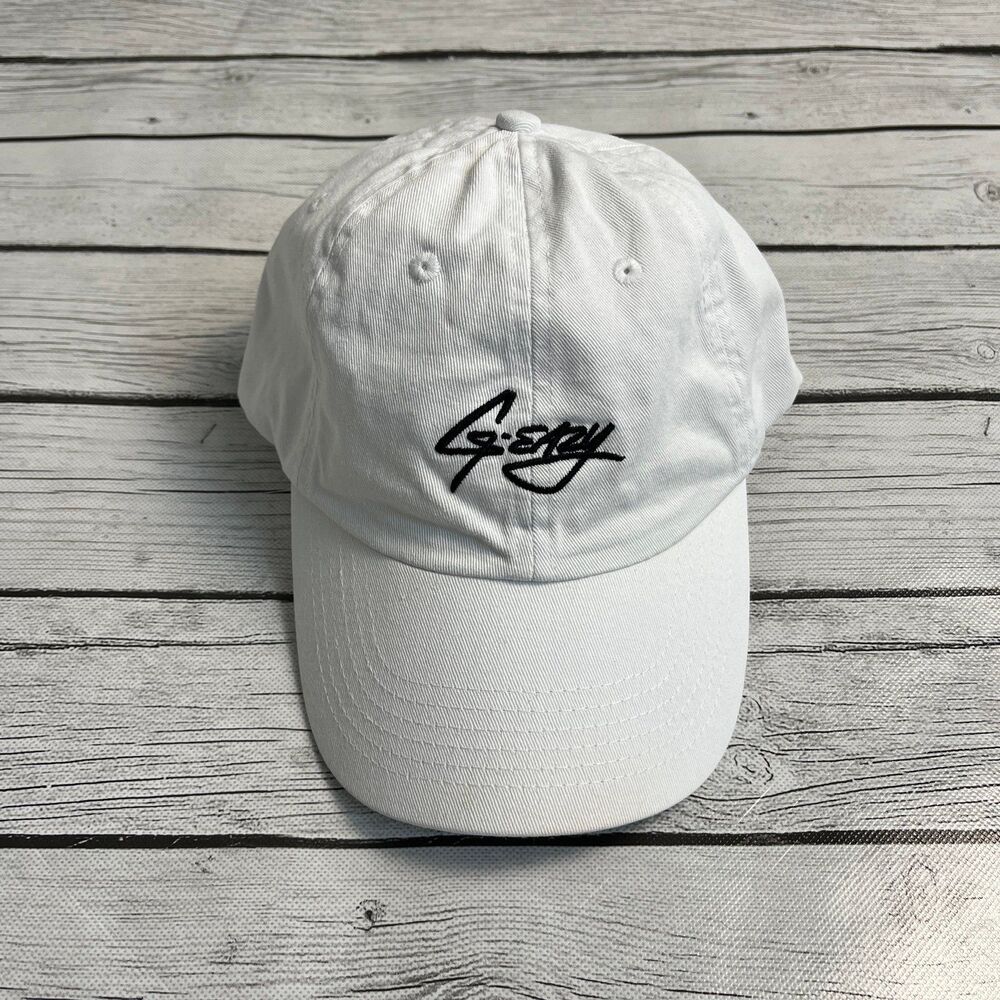 G-Eazy Logo White Dad Hat Cap Original Concert